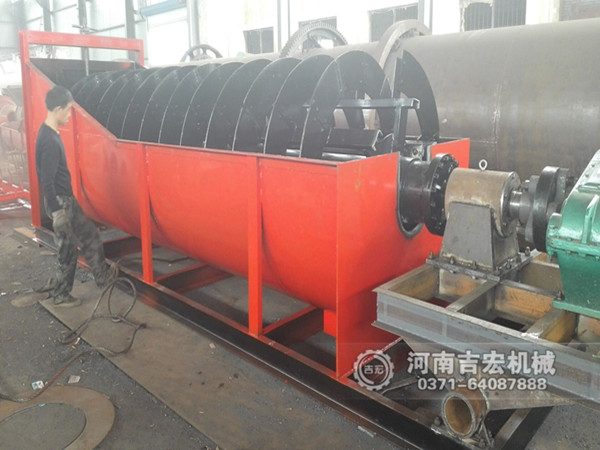 螺旋洗石機、移動輸送機發往東北